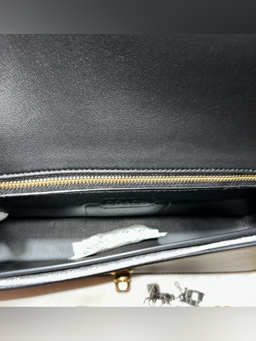 Coach Dinky/ Black & Brass - Picture 8 of 10